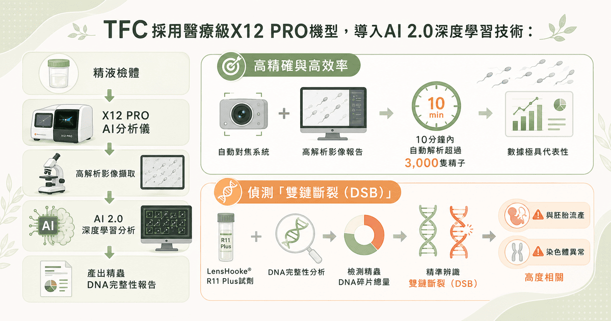 精子DNA碎片檢查怎麼做?電腦輔助精液分析(CASA AI 2.0 解析)